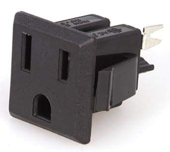 snap in electrical box|125v snap in receptacle.